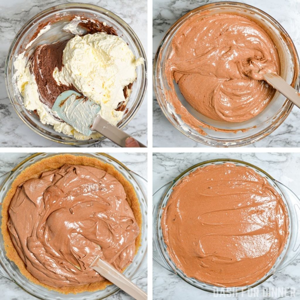 How to make no bake nutella pie
