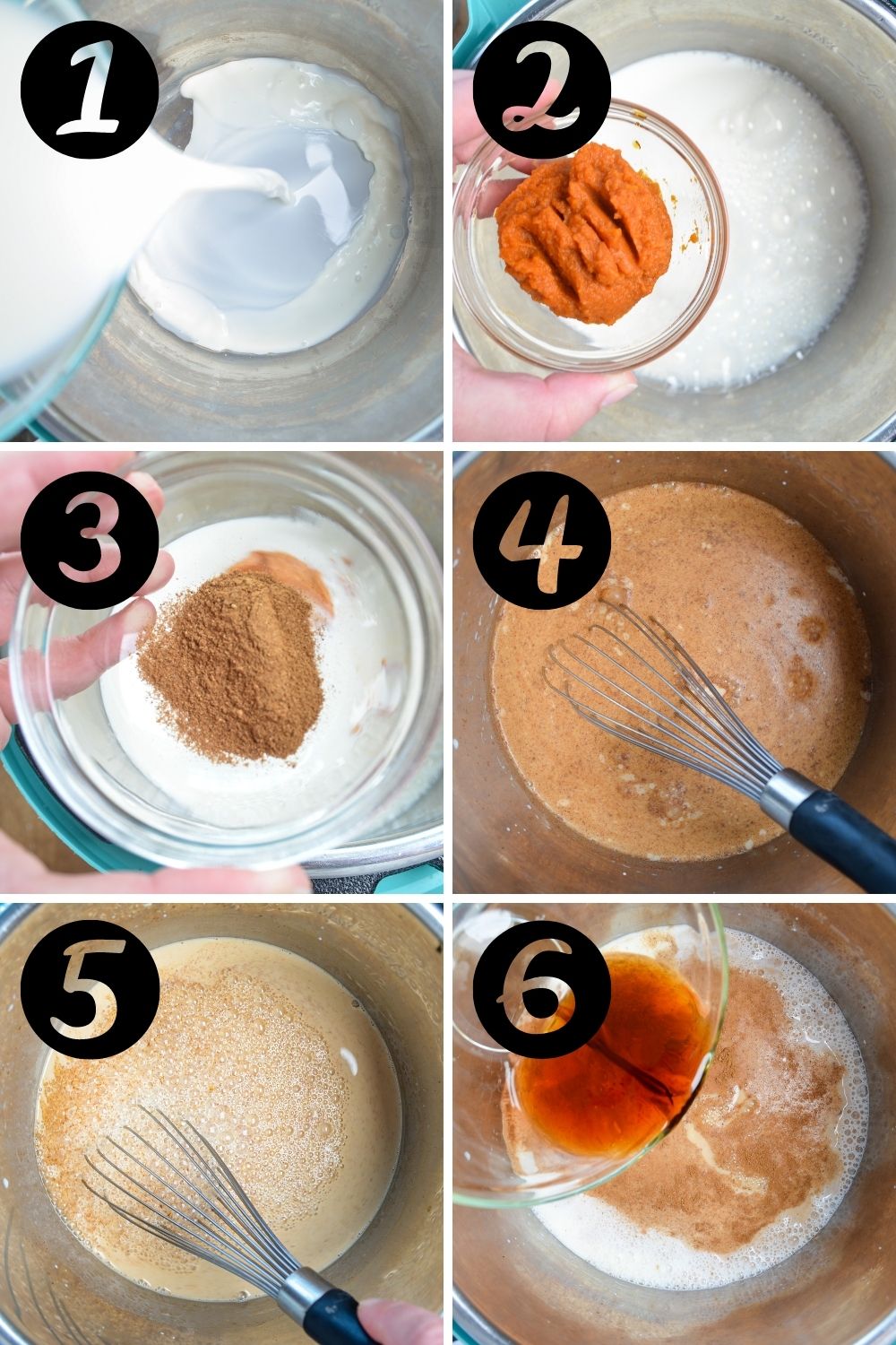 How to make pumpkin spice latte in an Instant Pot