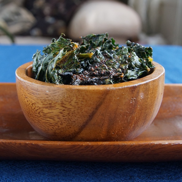 baked kale chips