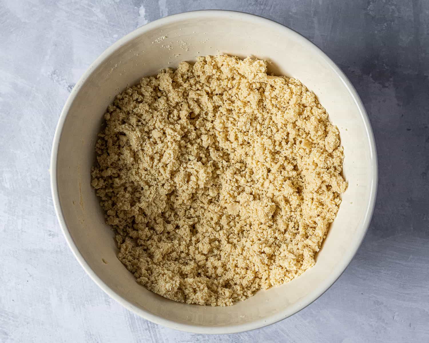 Step 2, the shortbread dough.