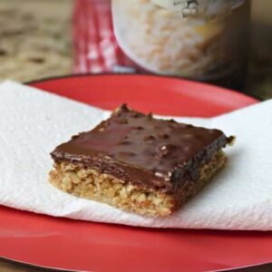 O'Henry Bar cookies from a vintage recipe.