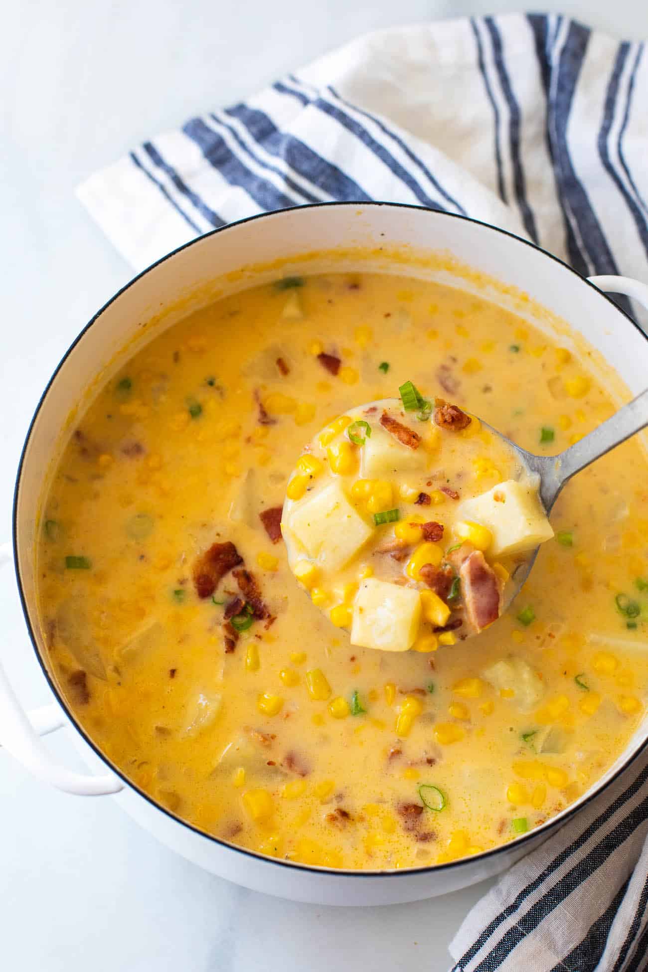 delicious potato corn chowder recipe