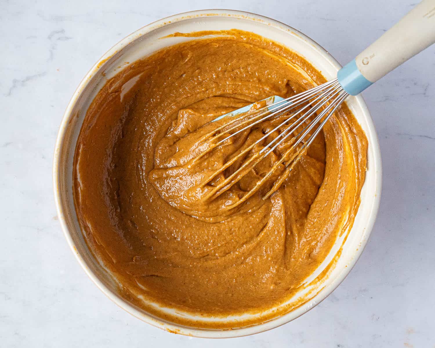 Step 2, the finished batter.