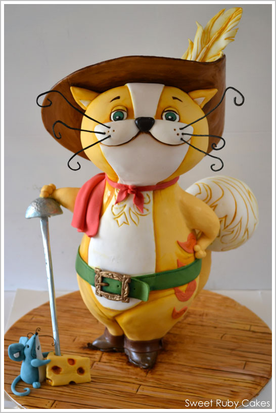 Puss n Boots Cake