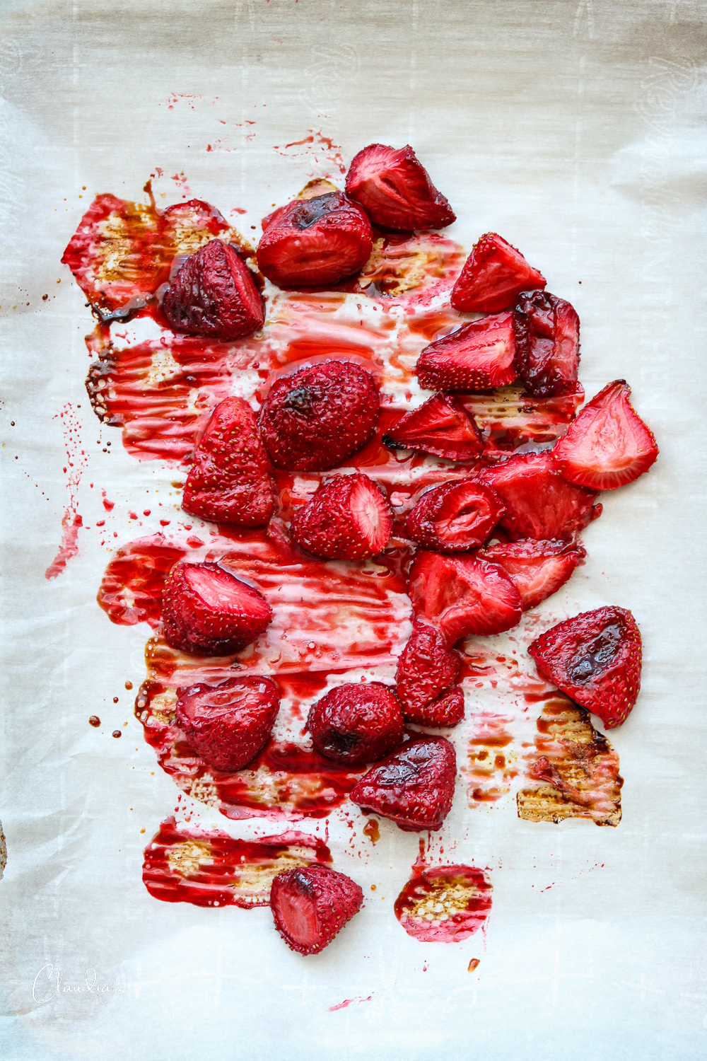 Finished strawberries