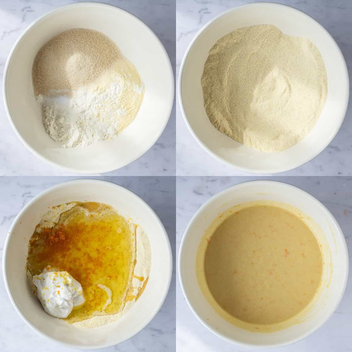 step 1 - making the batter