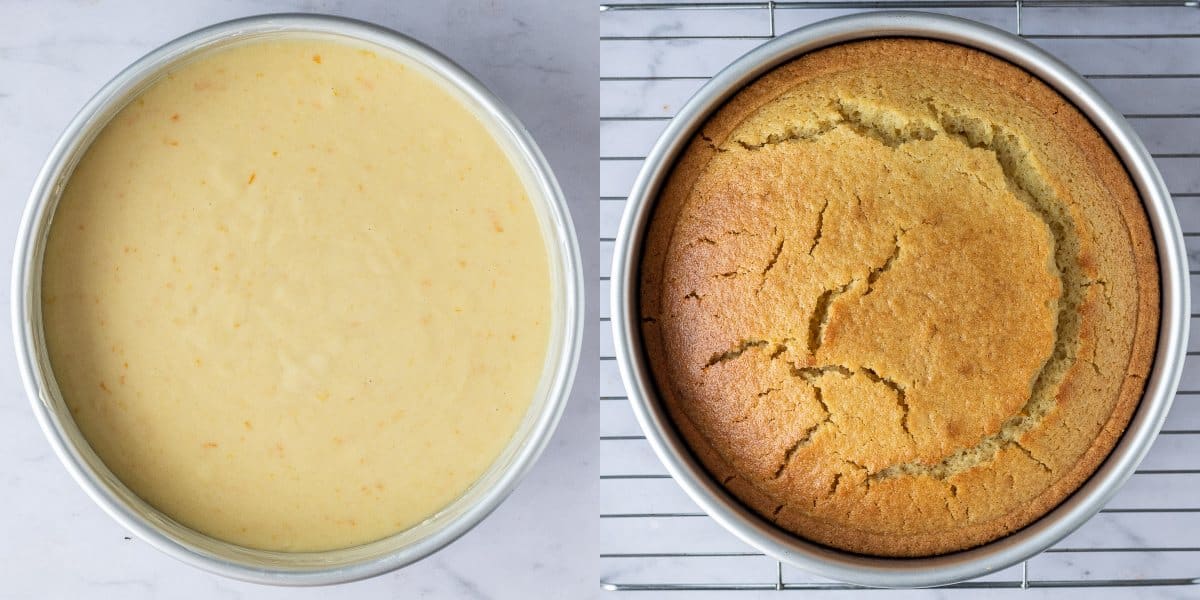 Step 3 - baking the cake