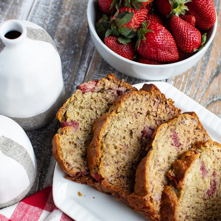 Strawberry Banana Bread