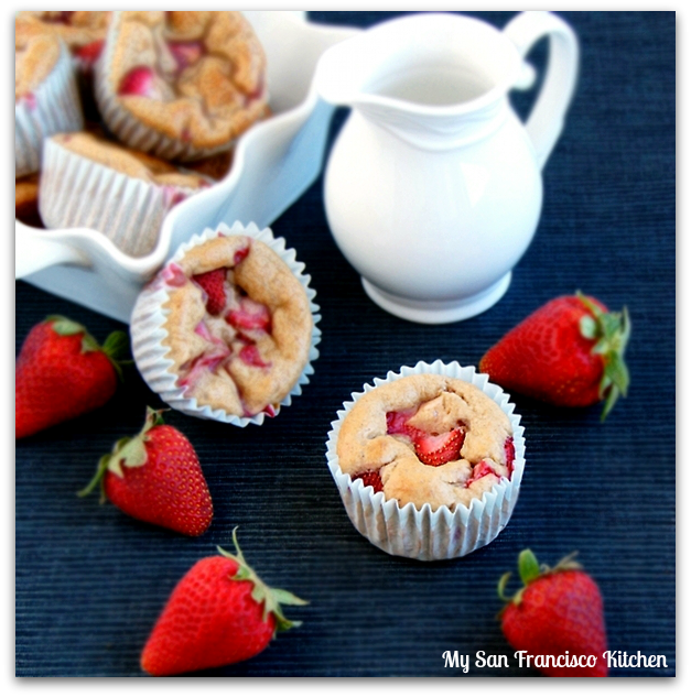 strawberry banana muffins