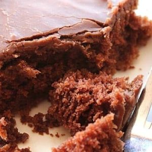 Texas chocolate sheet cake