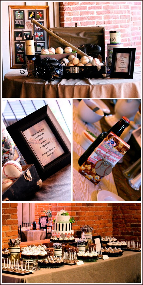 Vintage Baseball Wedding